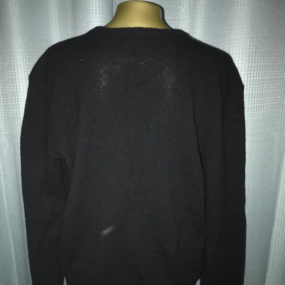 Ralph Lauren v neck lambs wool sweater - Picture 6 of 8